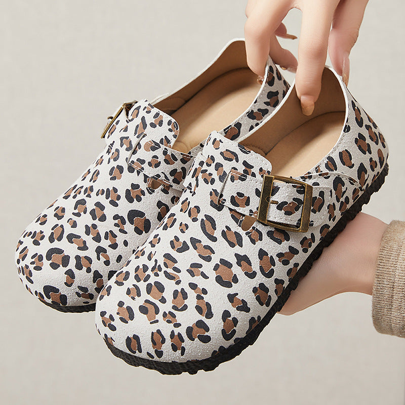 Damen Clogs Modisch mit Schnallenverschluss Rutschfest