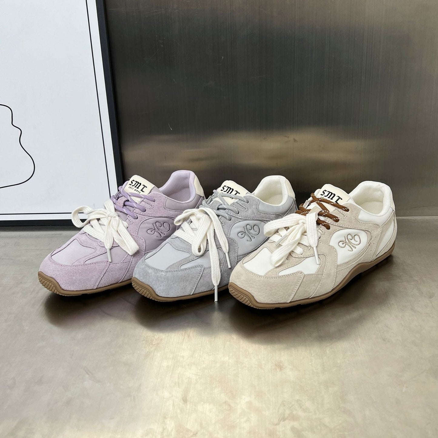 Damen Sneaker Atmungsaktiv Mesh Bequem Sport