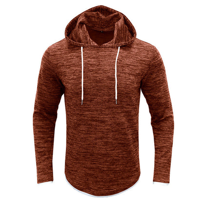 Herren Kapuzenshirt Sportlich Strukturiert Modern