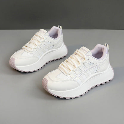 Damen Sneaker Sportlich Chunky Atmungsaktiv Comfort
