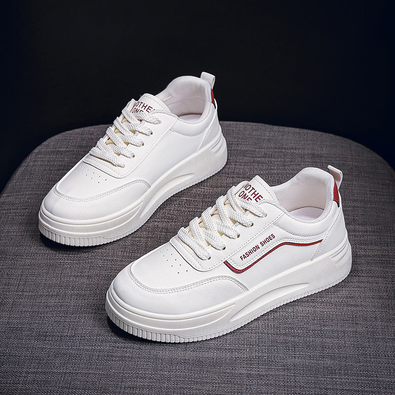 Damen Sneaker Laufschuhe Dickesohlig Atmungsaktiv Sportlich