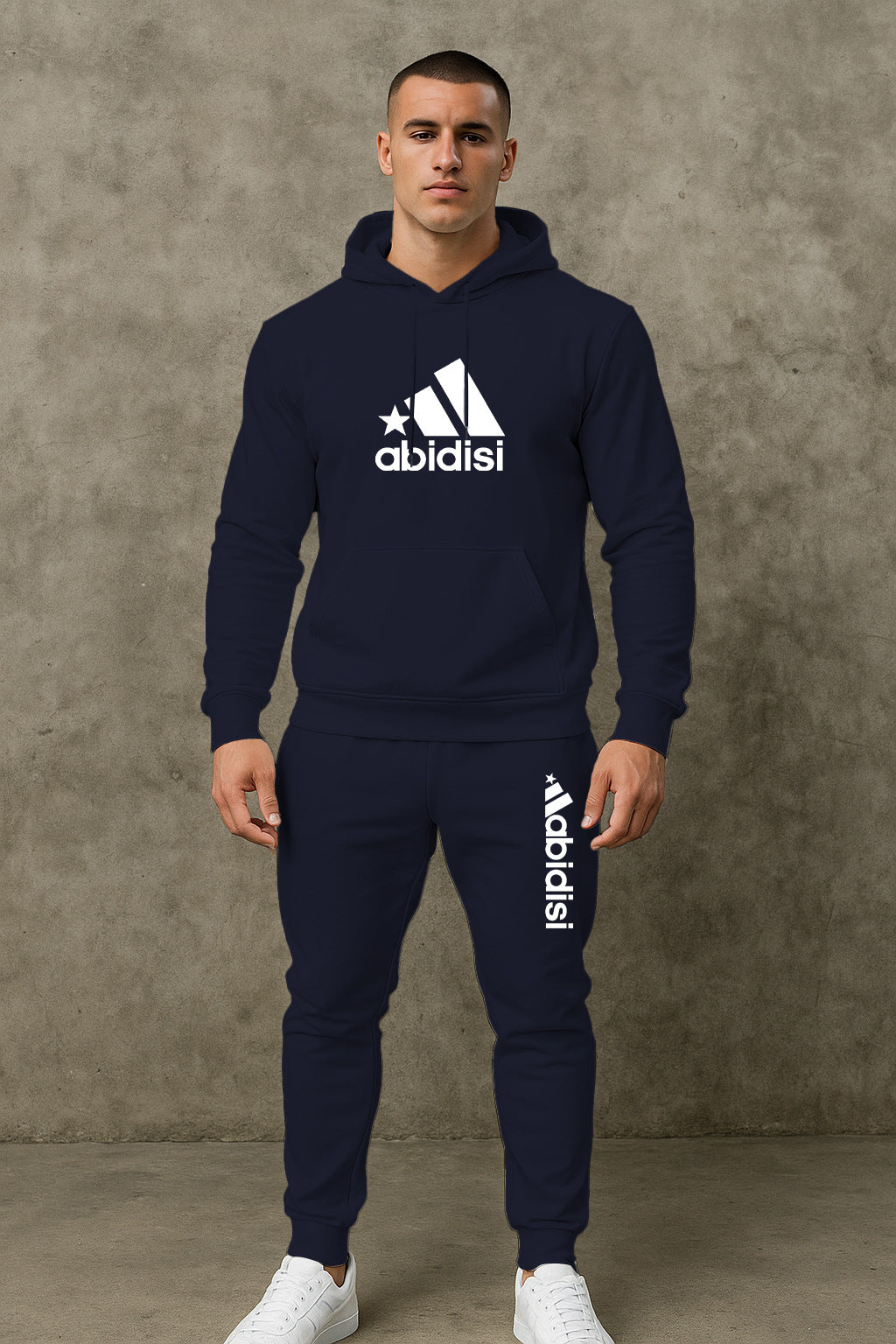 Herren Jogginganzug Sportlich Schnitt Bequem Mit Taschen