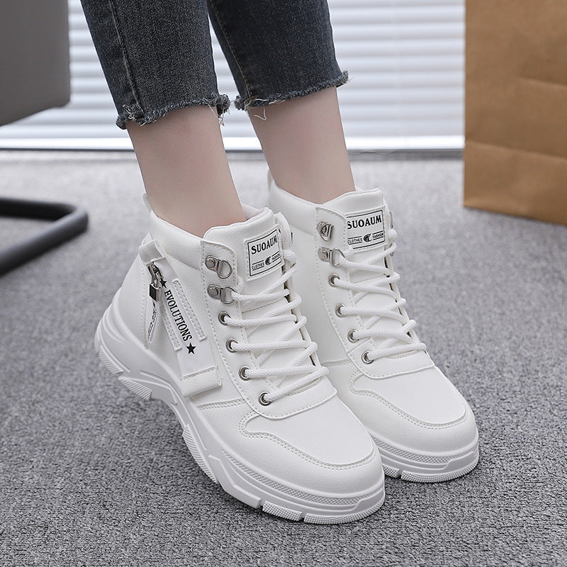 Damen Sneaker High-Top Robust Sportlich Moderne Damen Schuhe