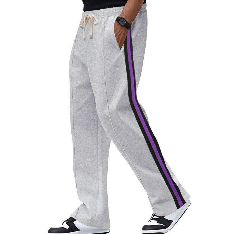 Herren Sporthose Urban Style Mit Kontraststreifen