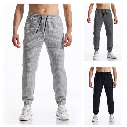 Bequeme Herren Sweatpants Hochwerder Elastisch Komfort