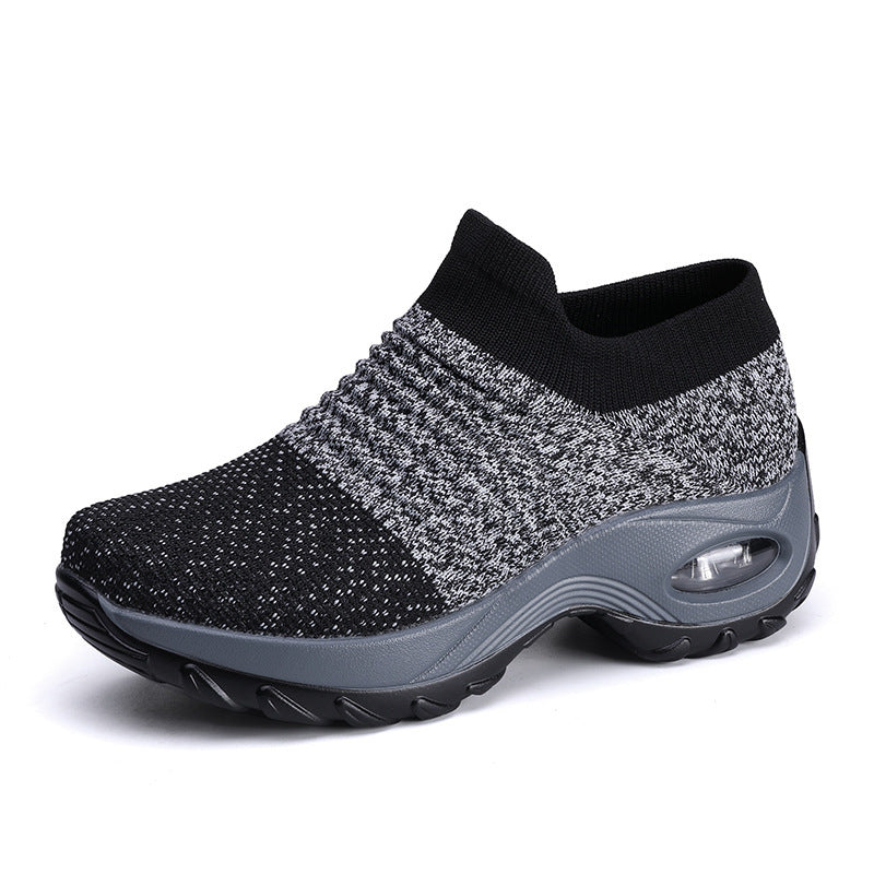 Damen Sneaker Mesh Komfortabel Dämpfung Sportschuhe
