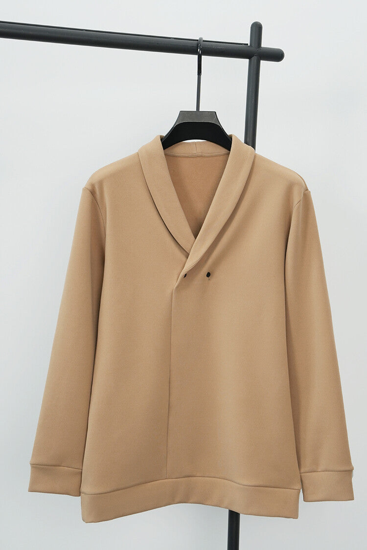 Herren Freizeitjacke Modern Schalkragen Praktisch Knöpfe