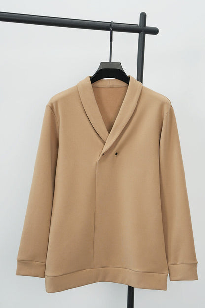 Herren Freizeitjacke Modern Schalkragen Praktisch Knöpfe