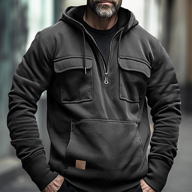 Herren Kapuzenjacke Urban Style Praktisch - BerlinGlamour