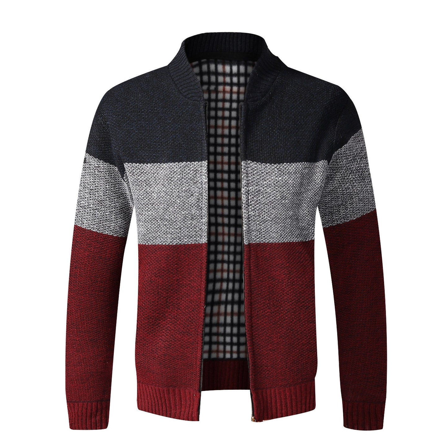 Herren Strickcardigan Modern Sportlich Oversized