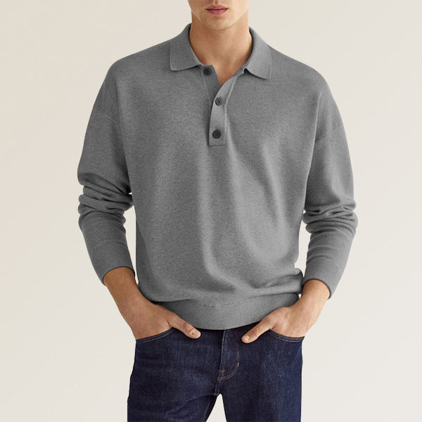 Herren Poloshirt Elegantes Design Slim Fit Modern