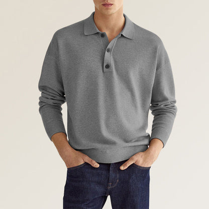 Herren Poloshirt Elegantes Design Slim Fit Modern