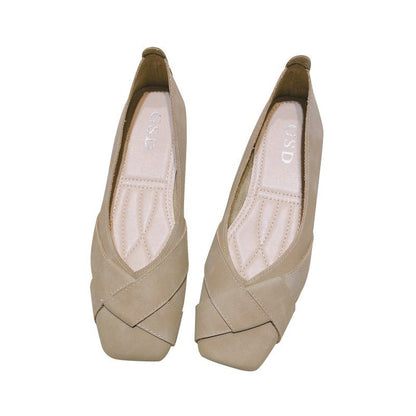 Frauen Ballerinas Elegantes Kreuzband Design