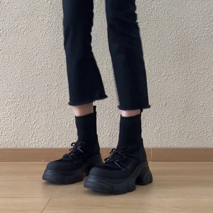 Damen Sneaker High-Top Chunky Sportlich