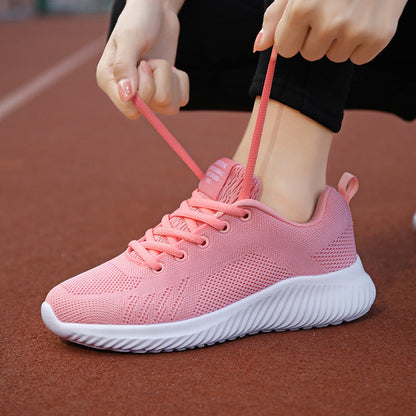 Damen Sneaker Atmungsaktiv Freizeitschuhe Mesh Bequem