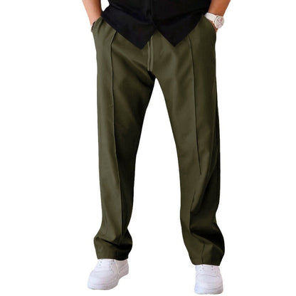 Herren Freizeithose Hohe Taille Komfort Schnitt Elegant