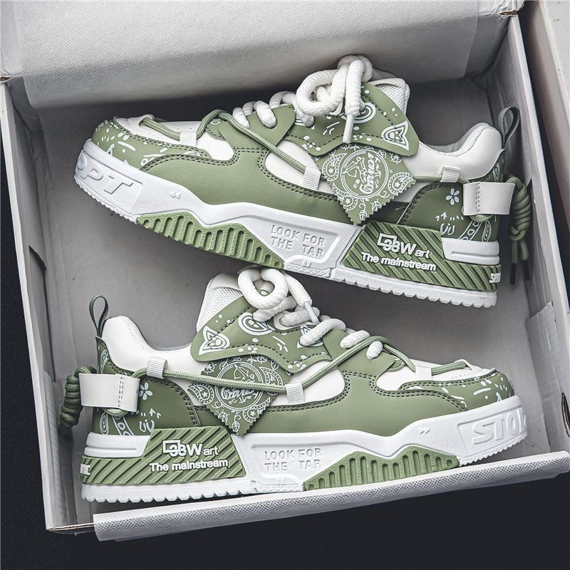 Damen Sneaker Modisch Auffällig Hochwertig