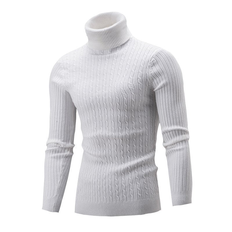 Herren Rollkragenpullover Modern Trendig Warm