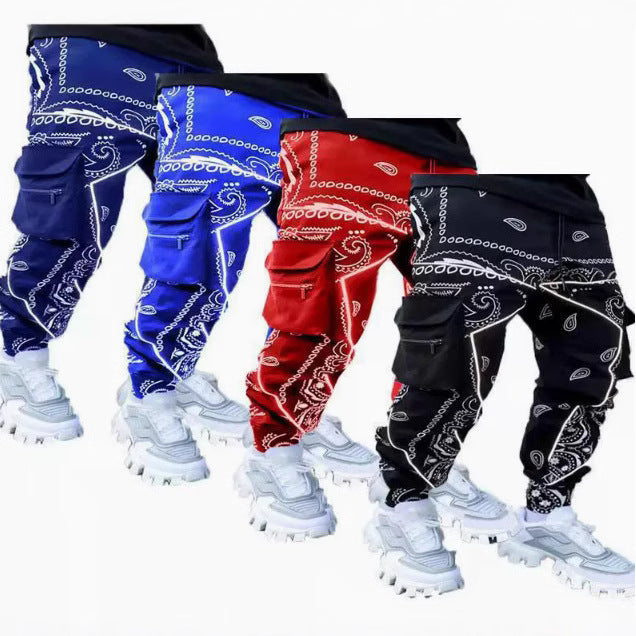 Herren Cargo-Hose Bequem Funktionell Grüne - BerlinGlamour