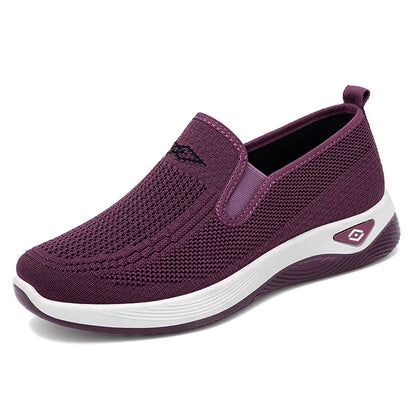 Damen Sneaker Atmungsaktiv Rutschfest Bequem Schuhe