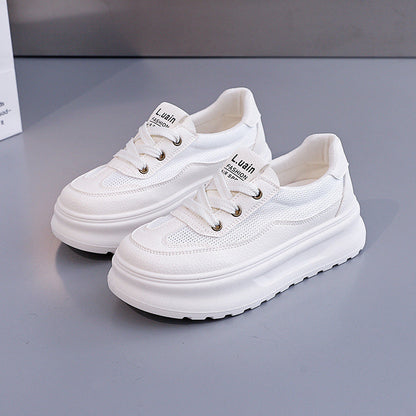Damen Sneaker Chunky Bequem Atmungsaktiv Weite Passform