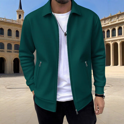 Herren Sportliche Steppjacke mit seitlichen Reißverschlusstaschen BerlinGlamour.