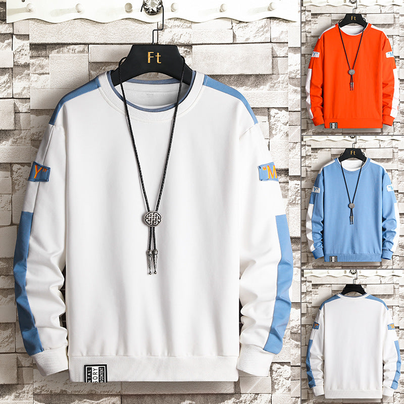 Herren Sweatshirt Sportlich Modern Grau - BerlinGlamour