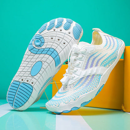 Damen Wasserschuhe Atmungsaktiv Flexibel Rutschfest