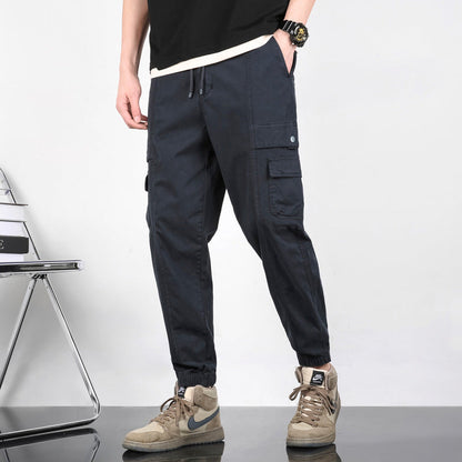 Herren Cargo-Hose Praktisch Mit Seitentaschen Größe
