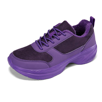 Damen Sneaker Bequem Warm Freizeitschuhe