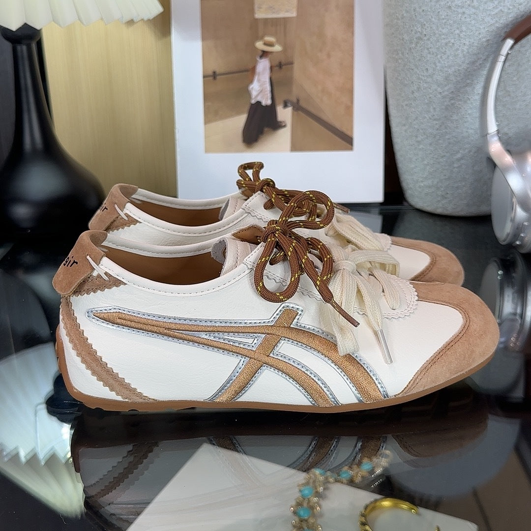 Damen Sneaker Bequem Modisch Weiss