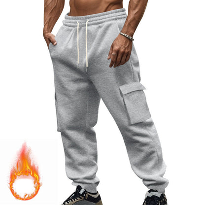 Herren Jogginghose Cargo Bequem mit Seitentaschen
