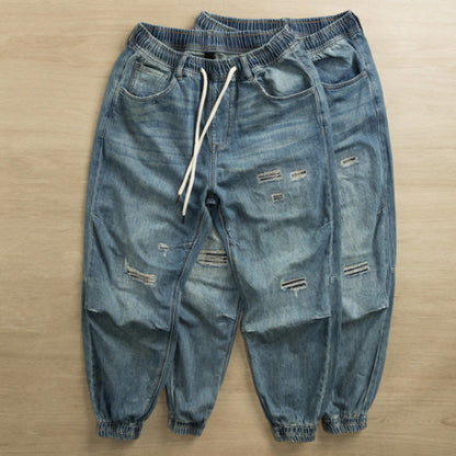 Herren Jeans Destroyed Lässig Modern