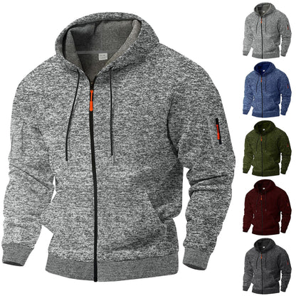 Herren Sportpullover Kapuzenpullover atmungsaktiv Farbig - BerlinGlamour