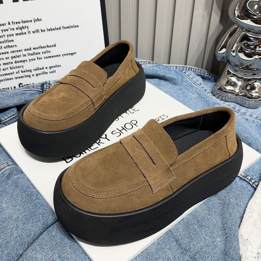 Damen Slipper Plateau Modisch Extravagant