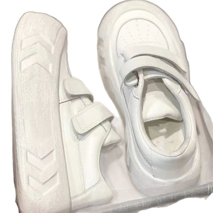 Damen Sneaker Komfortabel Klettverschluss Bequem Mode