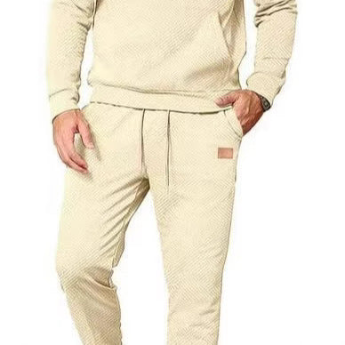 Herren Sportanzug Modern mit Struktur Optik und Funktionsdetails