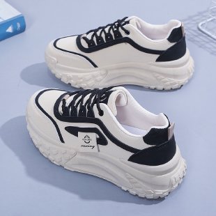 Damen Sneaker Chunky atmungsaktiv Laufsohle Komfort