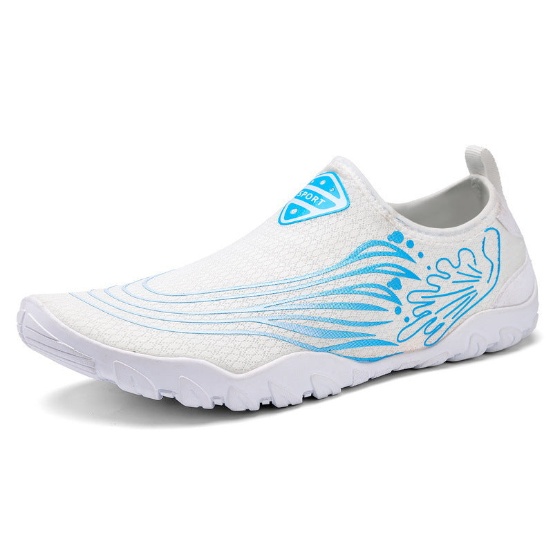 Damen Wasserschuh Flexibel Bequem Slip-On Sneaker