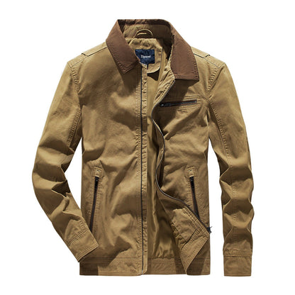 Herren Übergangsjacke Modern mit Auffälligem Kragen