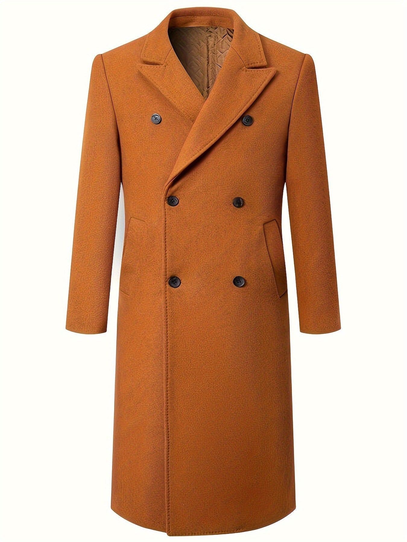 Herren Übergangsmantel Elegant Tailliert Modern