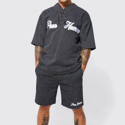 Herren Freizeitanzug Kurzarm Modern Sportlich