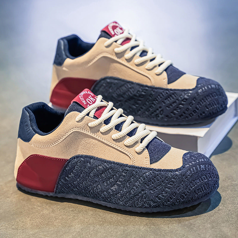 Damen Sneaker Sportlich Geprägt Modisch Weiße Sohle