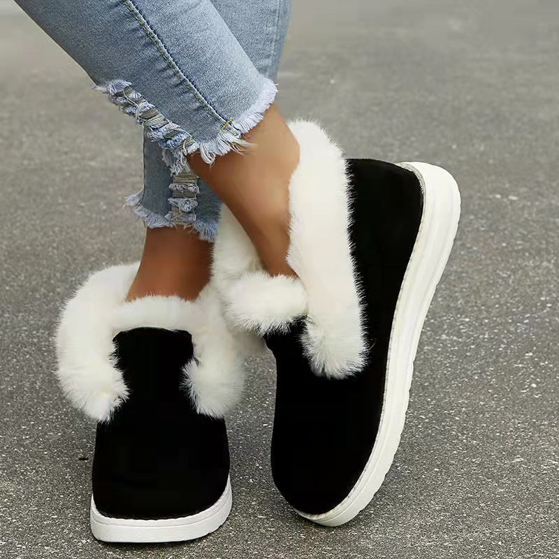Damen Winterstiefel Warm Kuschelig Modisch