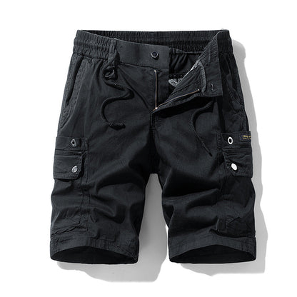 Herren Cargo Shorts Elastisch Multifunktionale Taschen