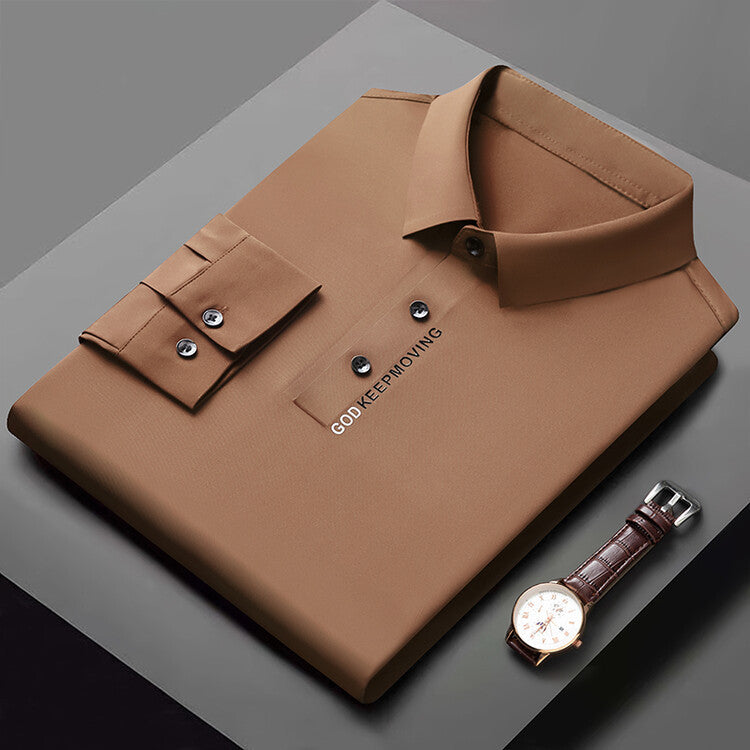 Polo-Shirt Herren Feuchtigkeitsregulierend Sportlich Modern