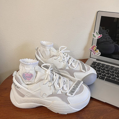 Damen Sneaker bequem mit Dämpfung und Weichem Innenfutter