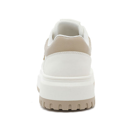 Damen Sneaker Hochplateau Atmungsaktiv Sportlich