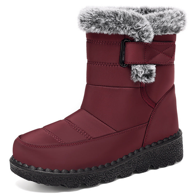 Damen Winterstiefel Warm Kuschelig Futter Rutschfest