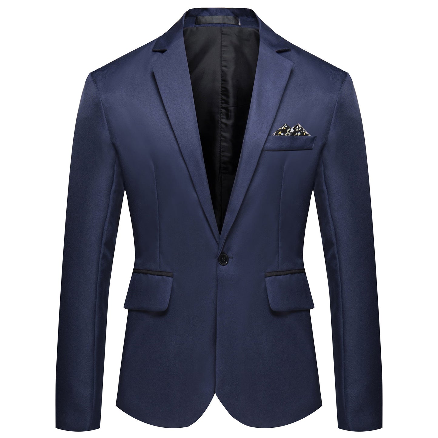 Herren Anzugjacke Modern Elegant Satiniert